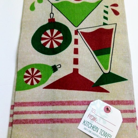 NWT kitchen tea towel Xmas - Picture 2 of 6